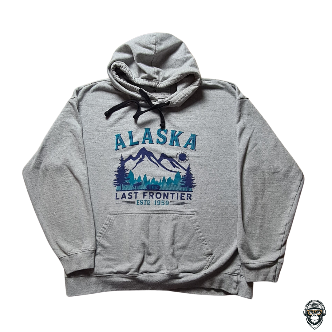 Alaska Hoodie The Last Frontier – Gesamtansicht