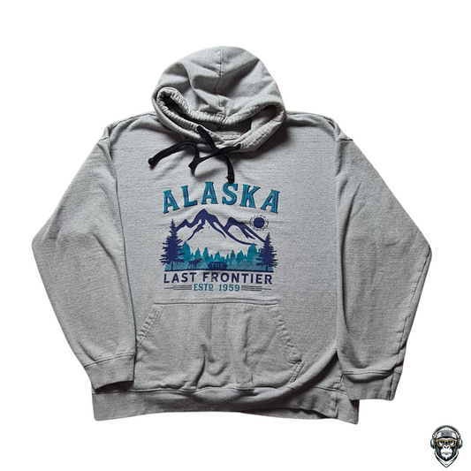 Alaska Hoodie The Last Frontier – Gesamtansicht