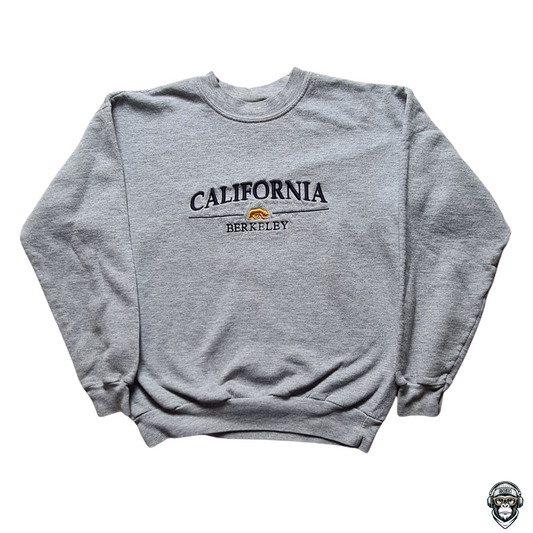 Gesamtansicht Hanes Sweatshirt mit California Berkeley Logo – Größe L