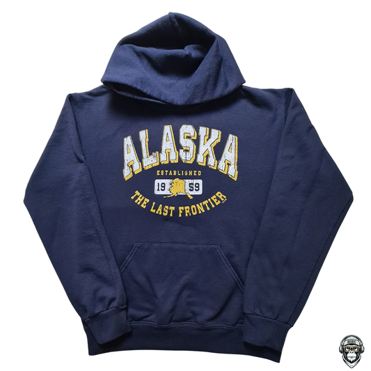 USA Hoodie - Alaska -  “The Last Frontier – Established 1959"