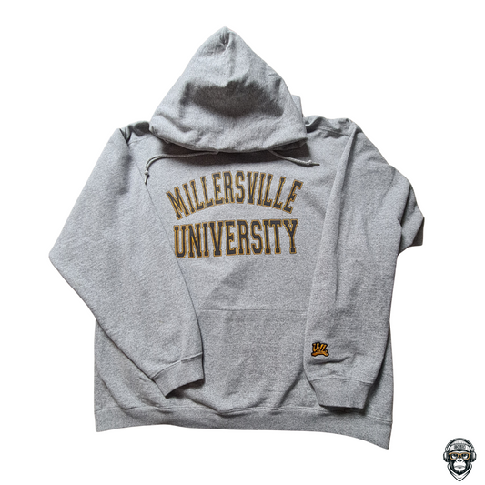 Cotton Exchange Hoodie Grau – Millersville University America (L) - Made in U.S.A.
