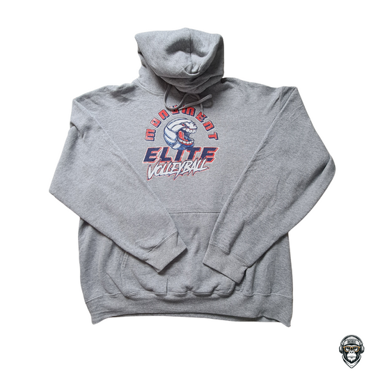 Port & Company Hoodie Grau – Monument Elite Volleyball USA (XL)