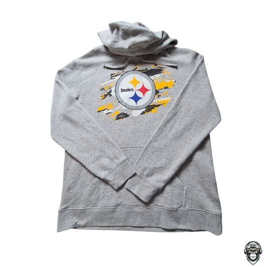 Fanatics Hoodie Grau – Pittsburgh Steelers NFL Hoodie (XL)