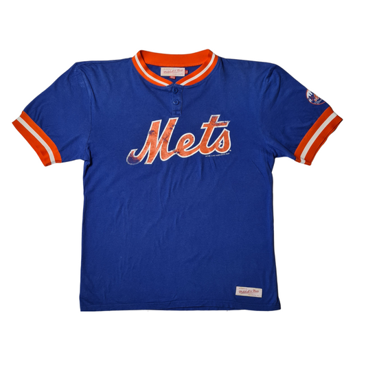 Mitchell & Ness New York Mets Shirt – Retro Baseball Design (M)