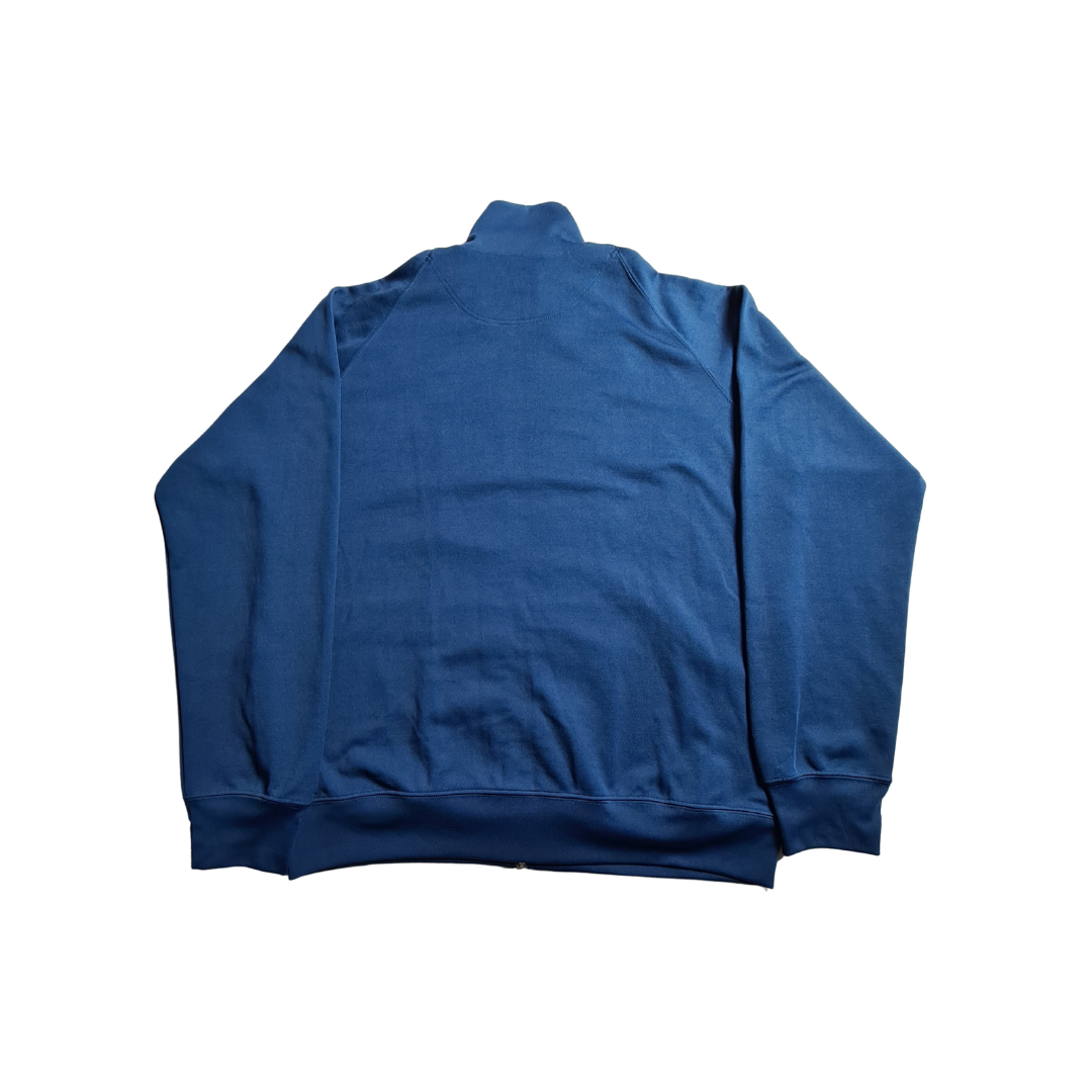 Vintage Nike Trainingsjacke 2000s | Blau/Weiß | Full Zip (XL)