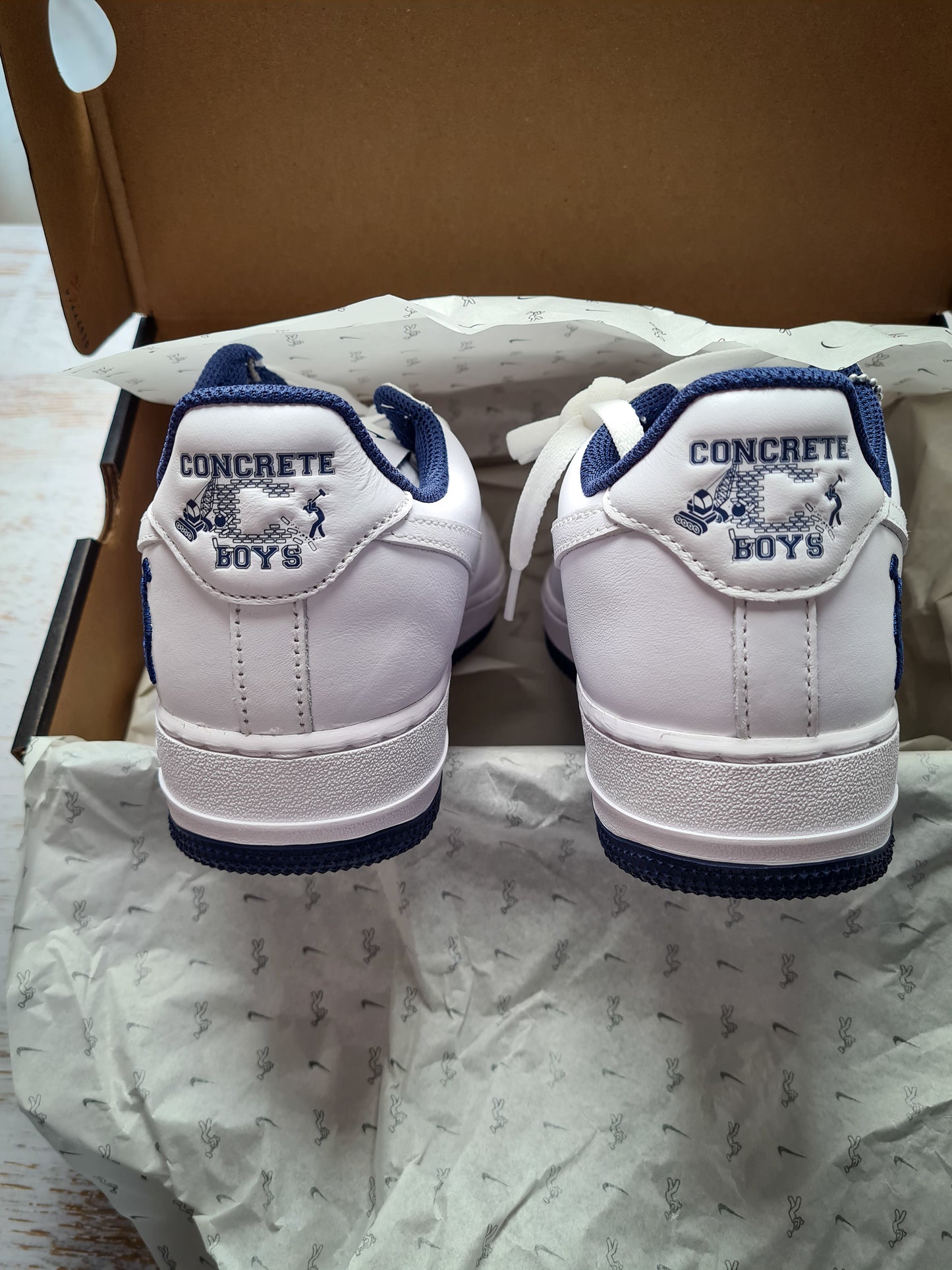 Nike Air Force 1 Concrete Boys| Größe 40