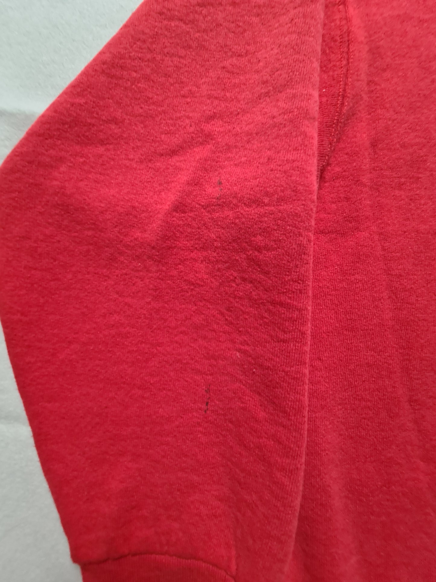 Fruit of the Loom Sweatshirt Rot – University Wisconsin Badgers (L)