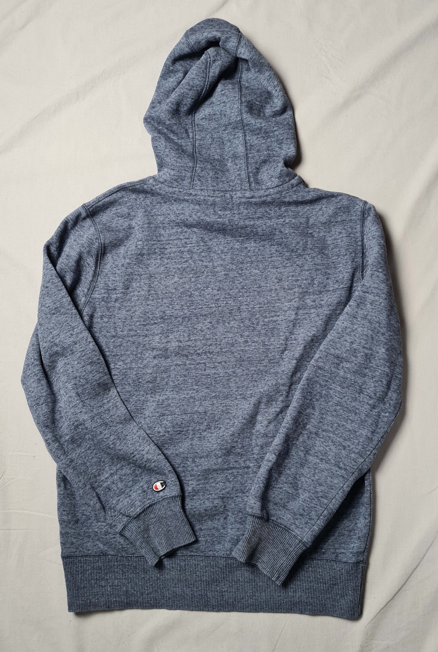 Retro Champion Hoodie "Physical Education" – College Look – Größe L