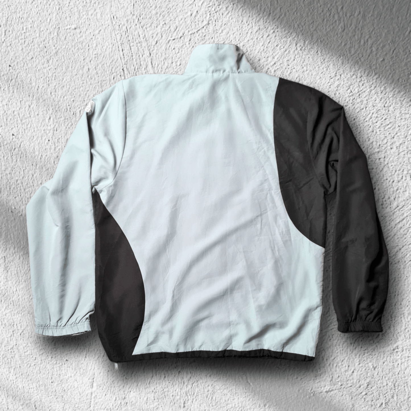 Adidas Retro Track Jacket | Mintblau & Schwarz (L)