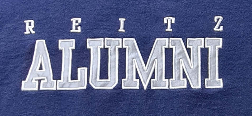 REITZ ALUMNI Sweatshirt – Navy – Jerzees NuBlend (M)