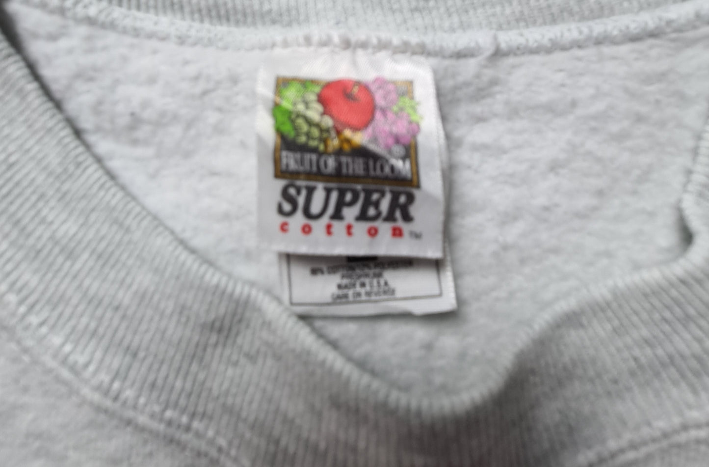 Fruit of the Loom Sweatshirt Grau – Geneseo College America (XXL)