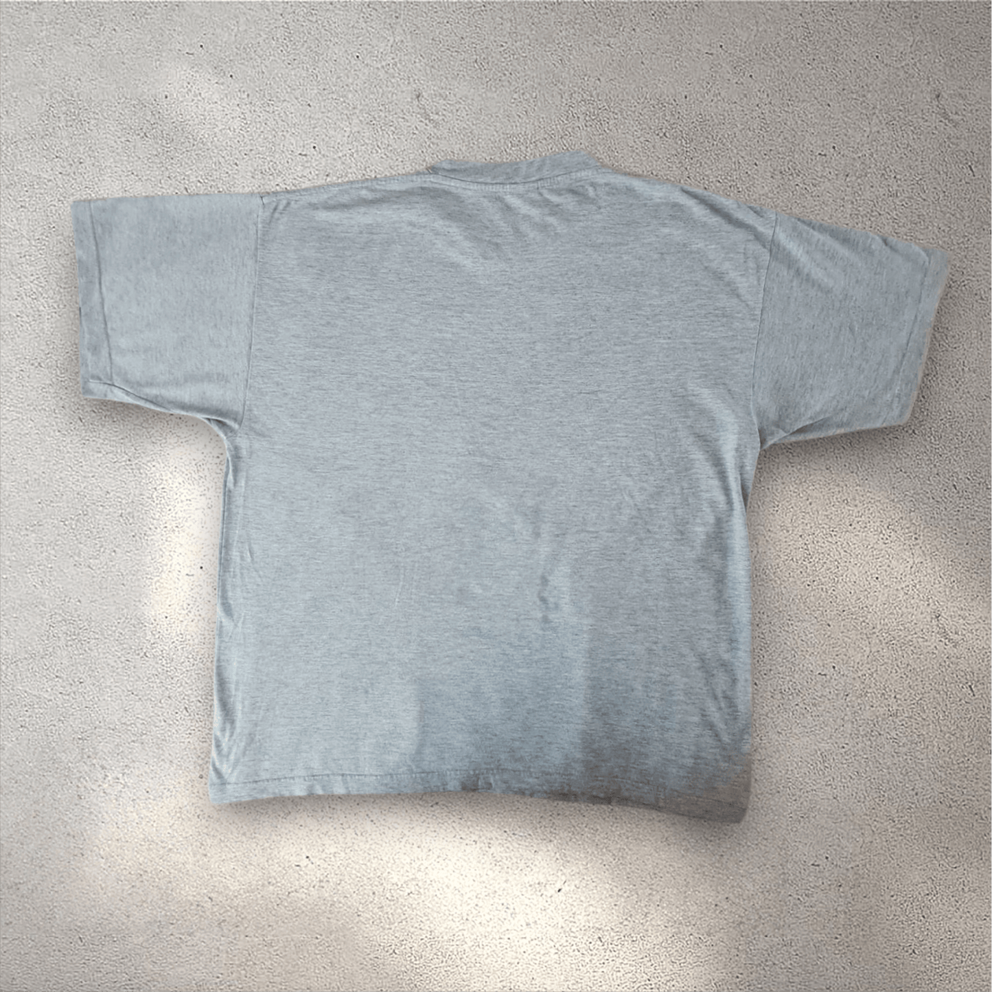 RAR Vintage Nike T-Shirt Grey Made in Greece – 90s Rare Swoosh Logo – Größe XL