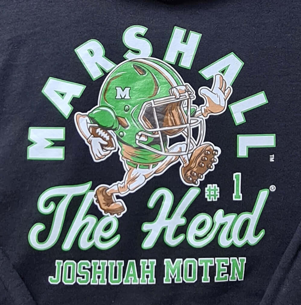 Marshall „The Herd“ Hoodie Schwarz (L)