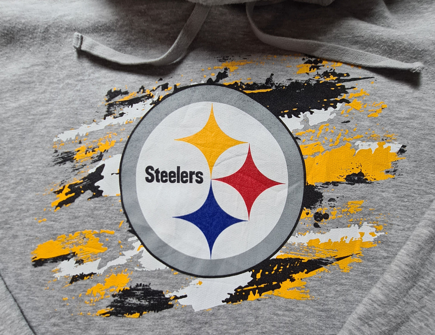 Fanatics Hoodie Grau – Pittsburgh Steelers NFL Hoodie (XL)