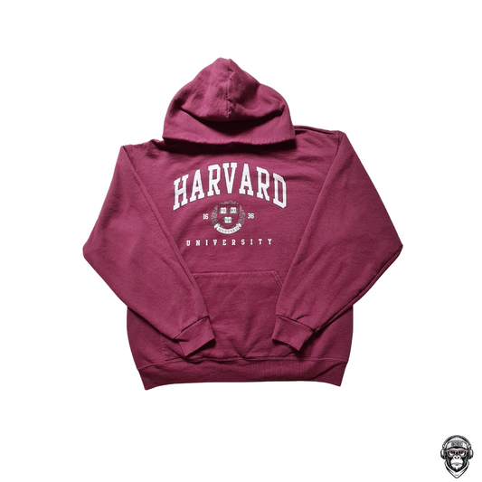 Harvard Hoodie Bordeaux L mit Kapuze und Frontprint – College Look Unisex bei BobX Prime Street.