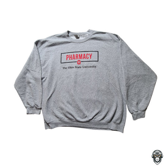 Gildan Sweatshirt Grau – Ohio State University Pharmacy (XXL)