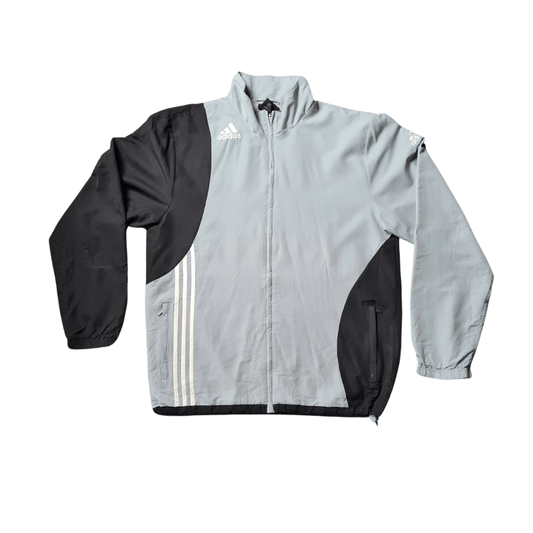 Adidas Retro Track Jacket | Mintblau & Schwarz | Gr. L