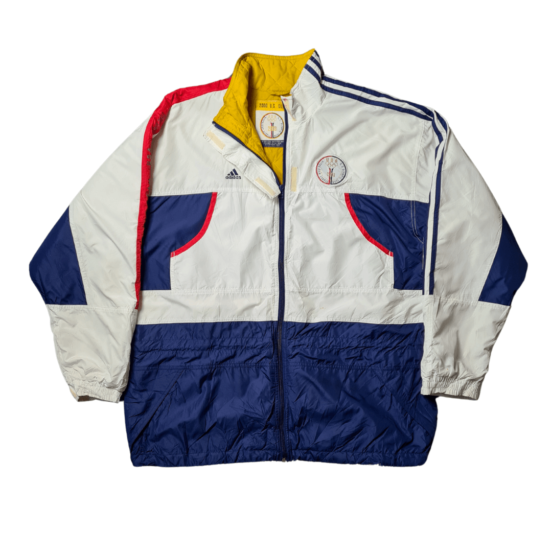 Adidas USA Olympic Team Jacke 2000 – Größe XL