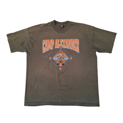 Vintage Fruit of the Loom T-Shirt „Camp Alexander“ | USA | XXL