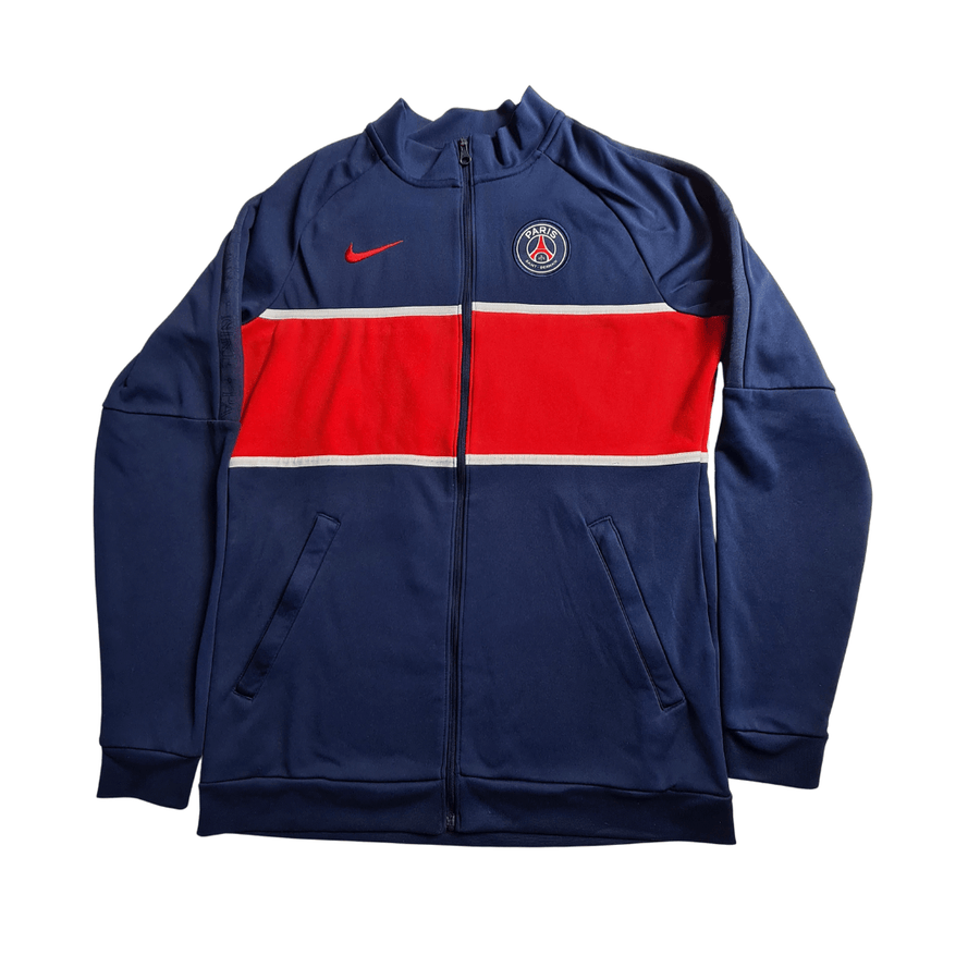 Blau rote Nike Trainingsjacke von Paris Saint Germain 