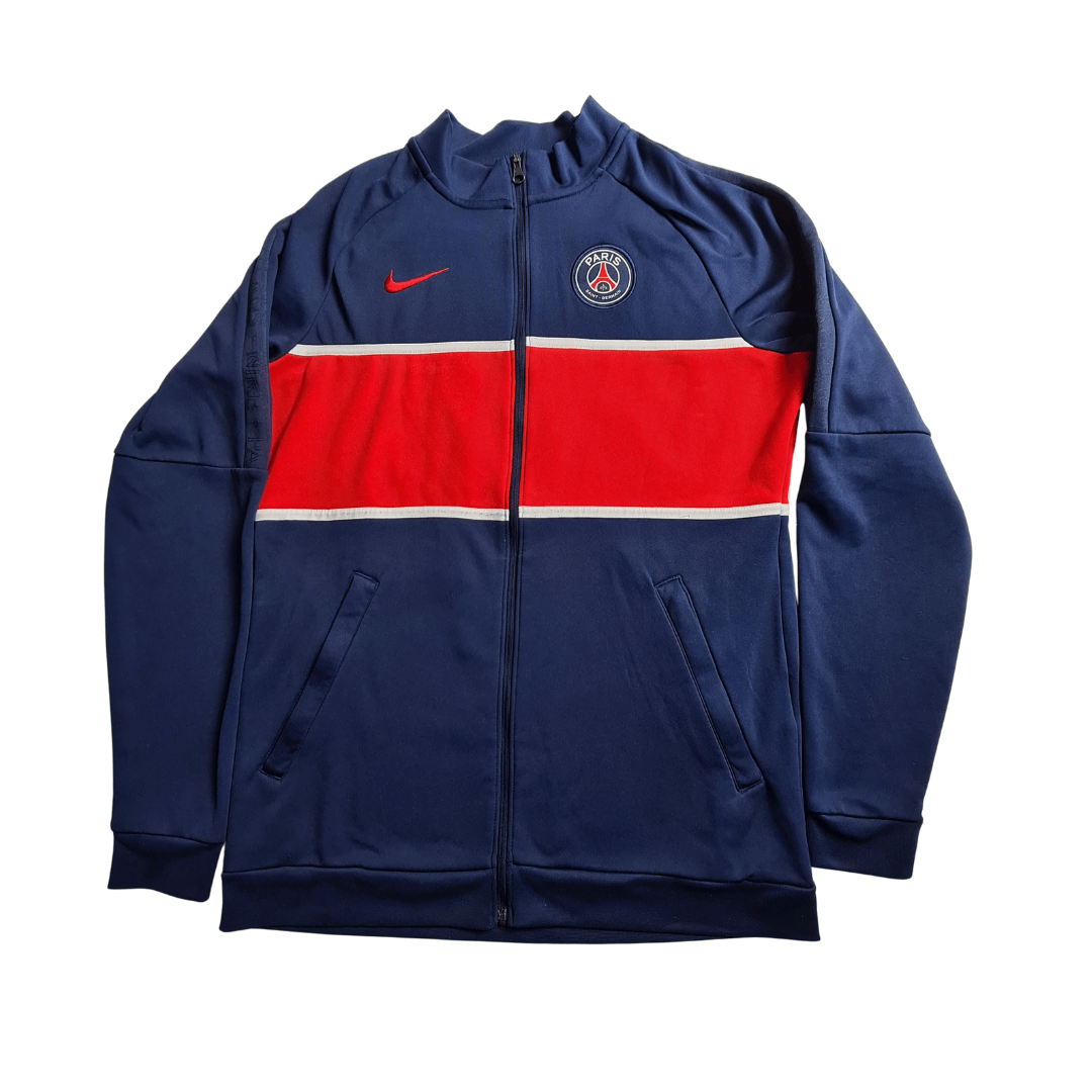 Blau rote Nike Trainingsjacke von Paris Saint Germain 