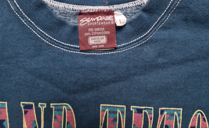Fruit of the Loom Vintage Pullover mit Grand Teton Print (L)