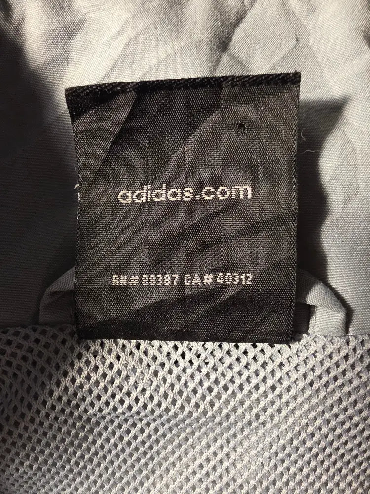 Adidas Trainingsjacke Colorblock Eisblau/Grau/Schwarz | 2010s | L - Jacke