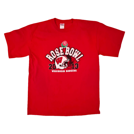 Gildan Ultra Cotton Retro T-Shirt – Rose Bowl 2013 Design – Größe L