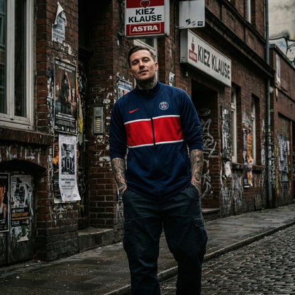 Nike PSG Track Jacket Fleece | Frankreich-Tag | 2010s | M