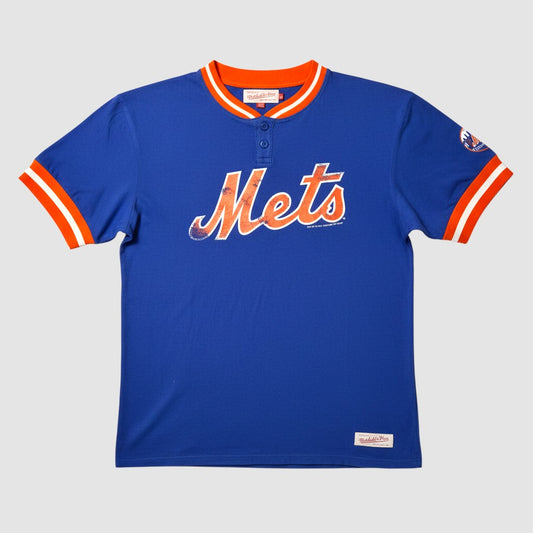 Mitchell & Ness New York Mets Shirt – Retro Baseball Design (M)