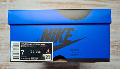 Jordan 1 Low Game Royal OG | Neu mit Box | Größe 40