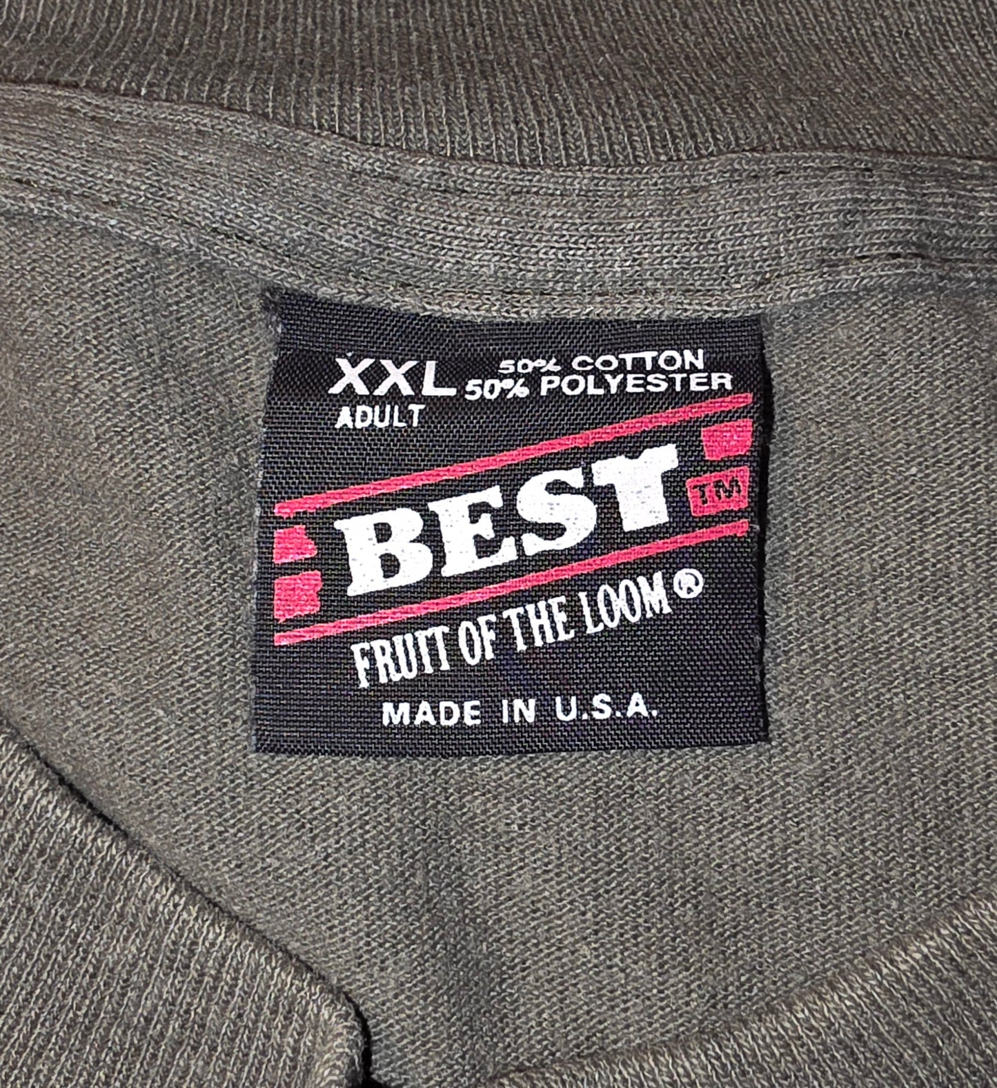 Vintage Fruit of the Loom Best T-Shirt „Camp Alexander“ USA XXL
