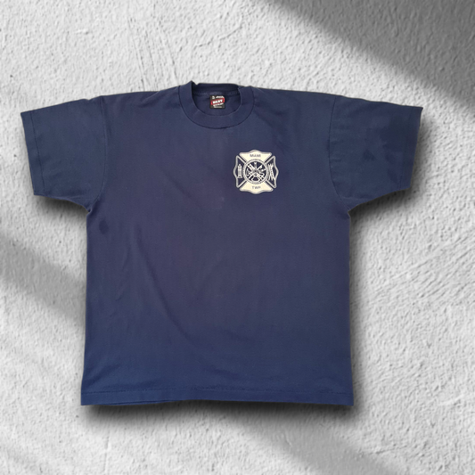Fruit of the Loom BEST Fire Dept T-Shirt "Miami TWP" – Single Stitch – Größe XL