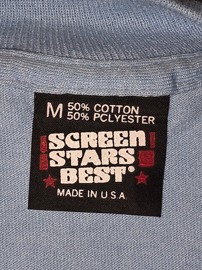 Screen Stars Best Thompson Wappen T Shirt Babyblau, Gr. M