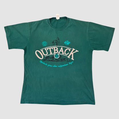 Aussie Themes 90s Single Stitch Outback Life T-Shirt Gr. XXL