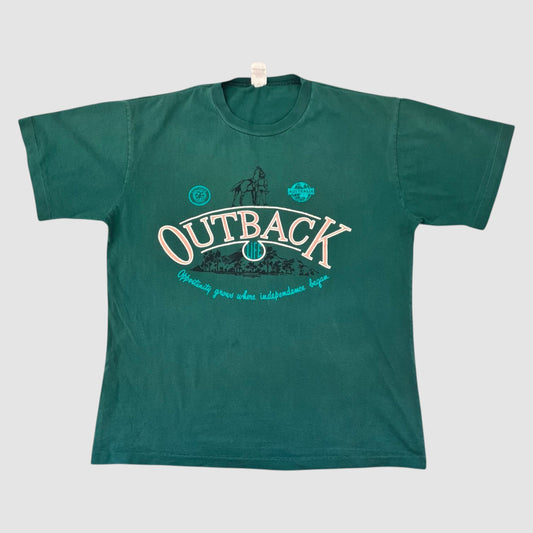 Aussie Themes 90s Single Stitch Outback Life T-Shirt Gr. XXL