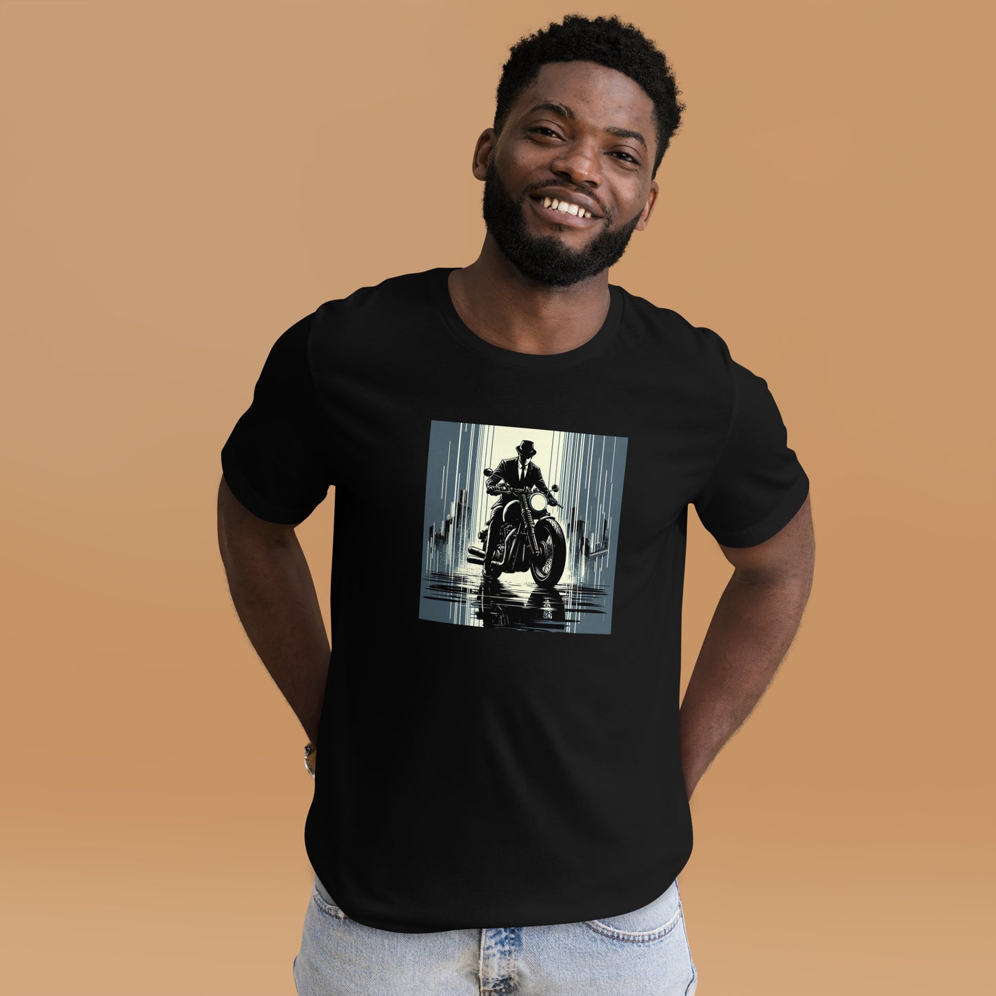 BobX - Stylisches Unisex T-Shirt mit einzigartigem Biker Motiv!