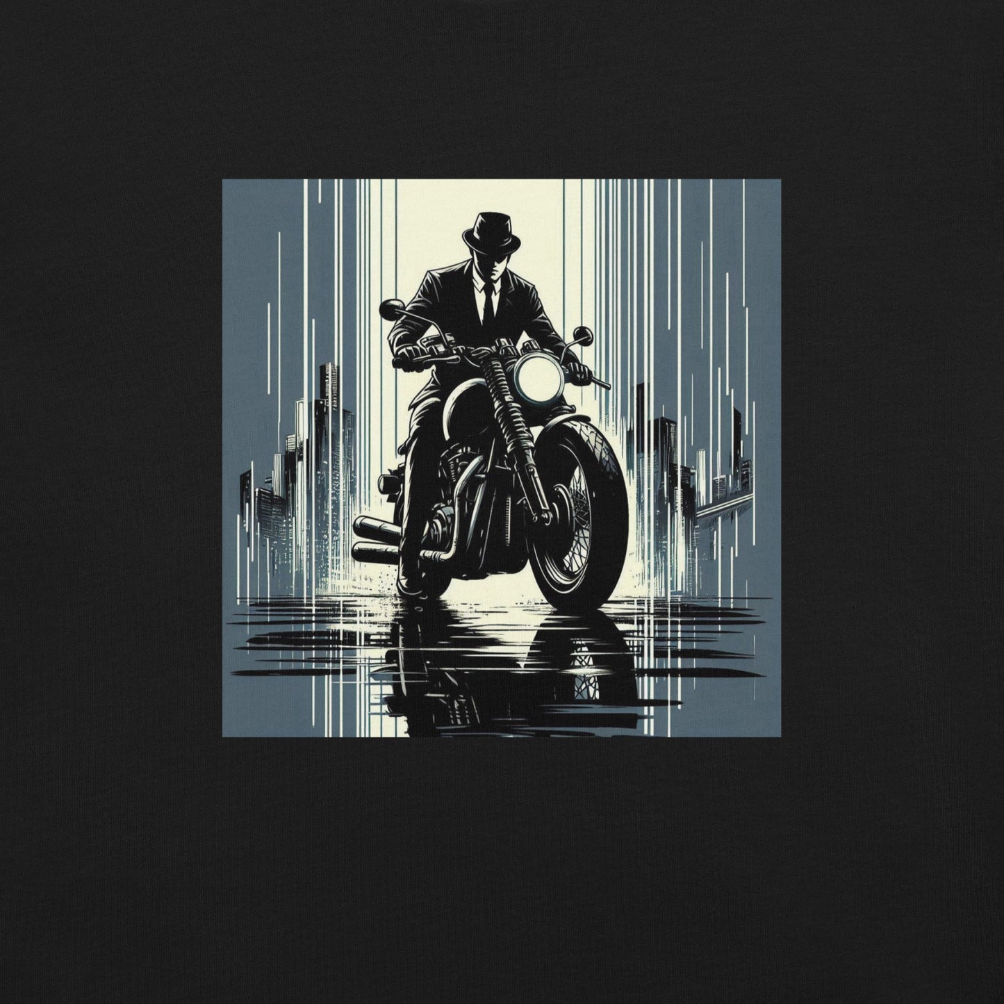 BobX - Stylisches Unisex T-Shirt mit einzigartigem Biker Motiv!