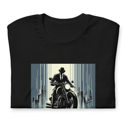 BobX - Stylisches Unisex T-Shirt mit einzigartigem Biker Motiv!