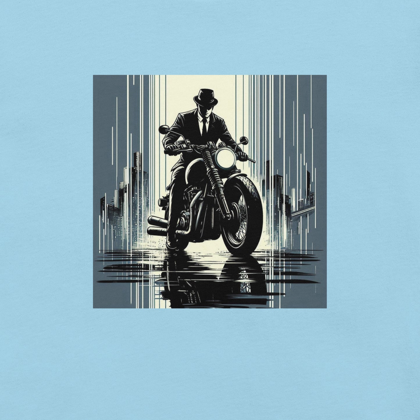 BobX - Stylisches Unisex T-Shirt mit einzigartigem Biker Motiv!