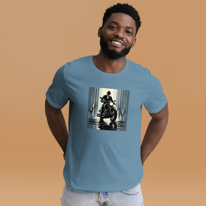 BobX - Stylisches Unisex T-Shirt mit einzigartigem Biker Motiv!
