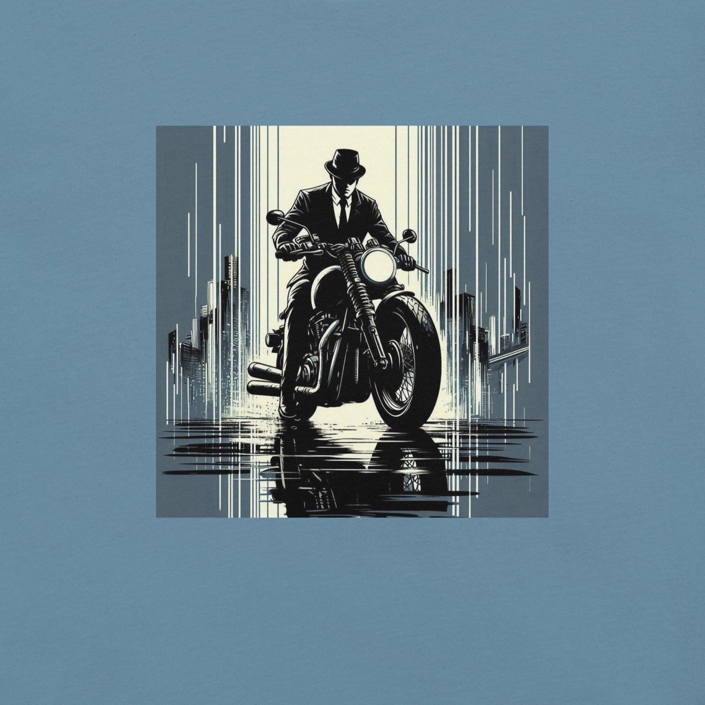 BobX - Stylisches Unisex T-Shirt mit einzigartigem Biker Motiv!