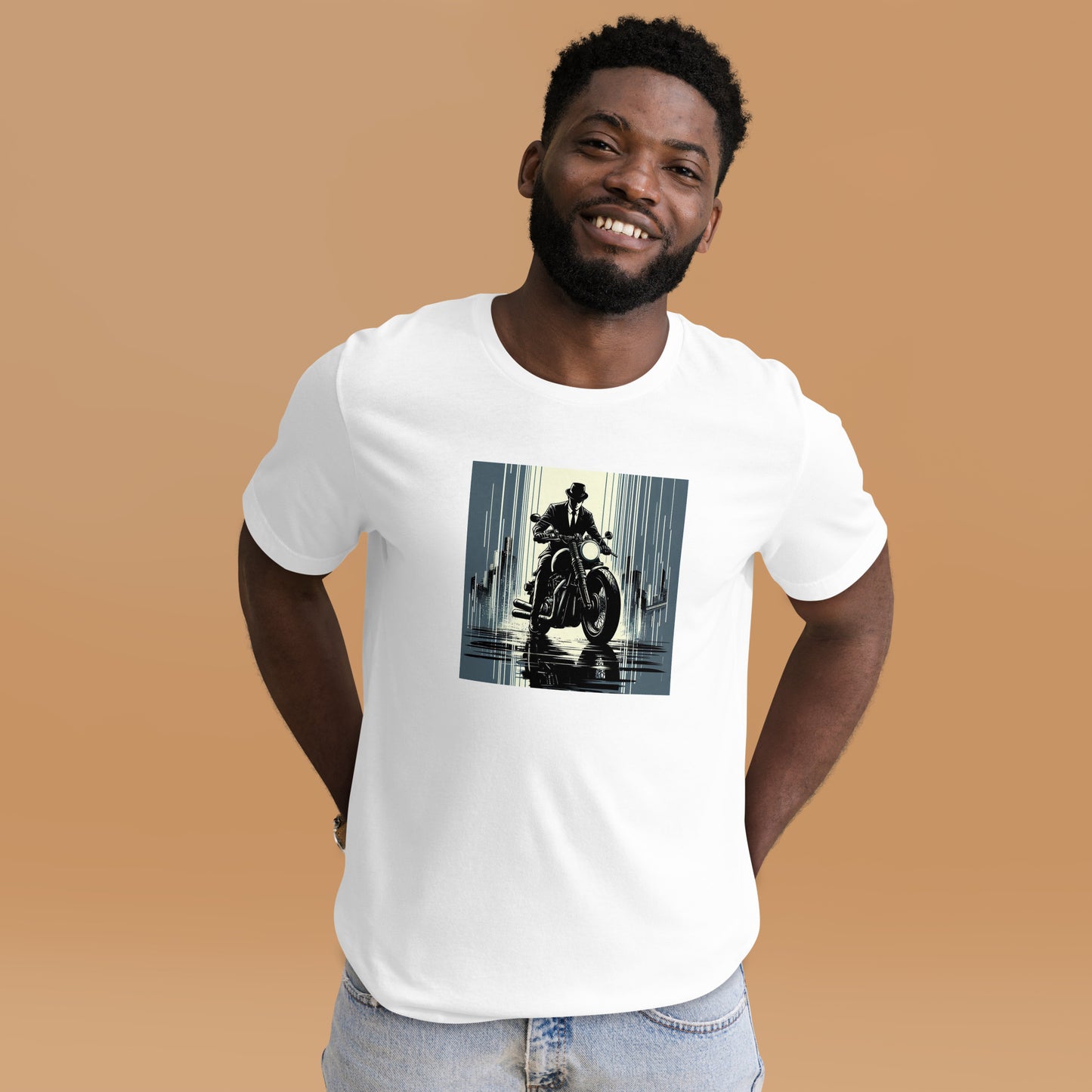 BobX - Stylisches Unisex T-Shirt mit einzigartigem Biker Motiv!