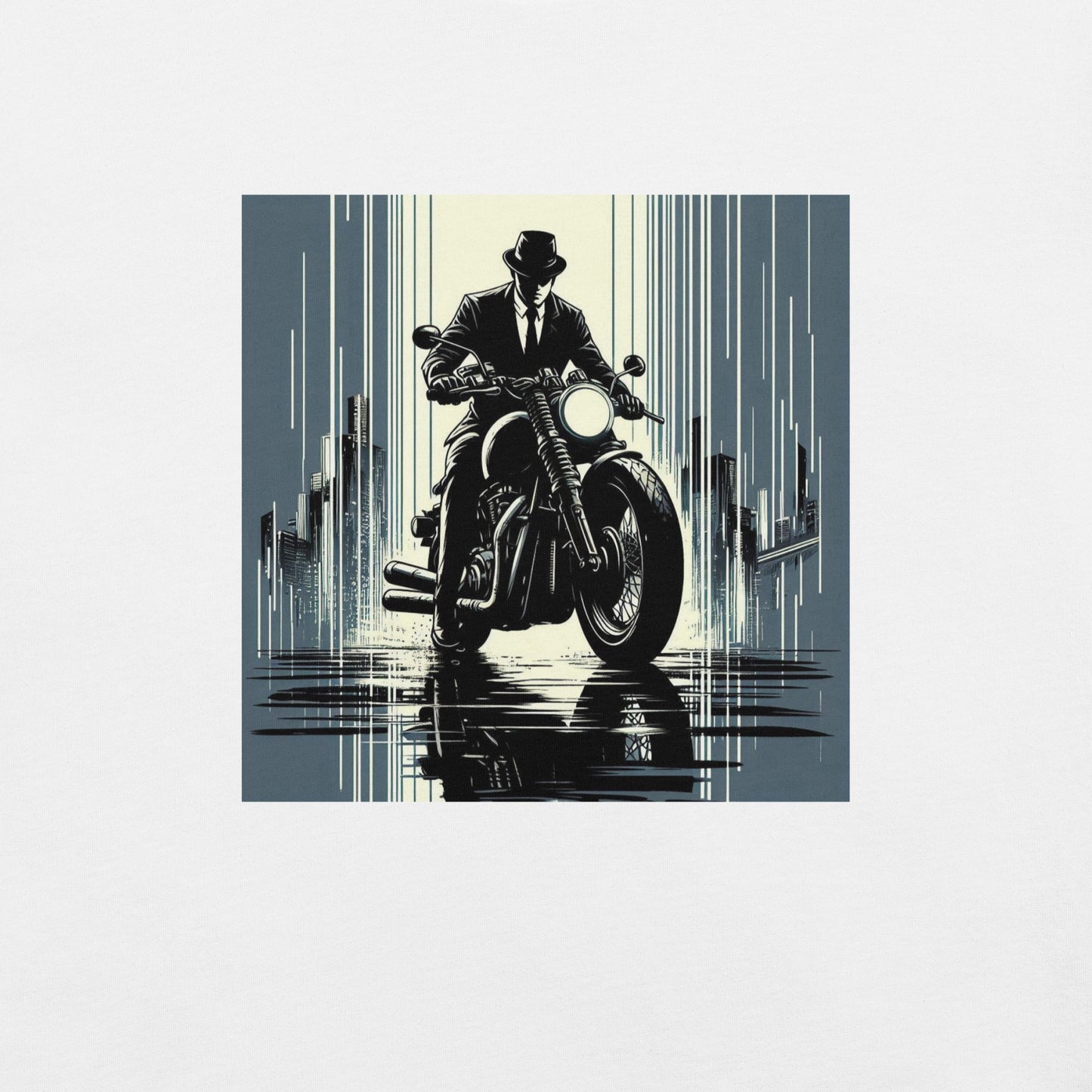 BobX - Stylisches Unisex T-Shirt mit einzigartigem Biker Motiv!